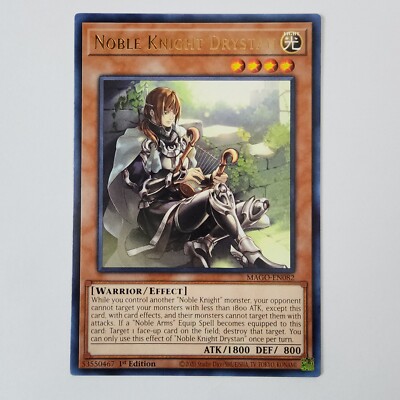 Noble Knight Drystan - MAGO-EN082 - NM - Rare - 1st ed - Yugioh-image