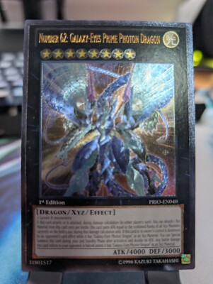 YuGiOh! Number 62: Galaxy-Eyes Prime Photon Dragon PRIO-EN040 Ultima Rare 1st EU-image