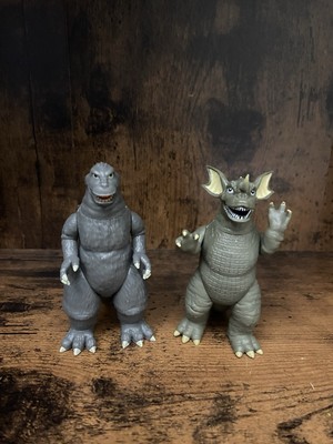 Super 7  Monster Island Blind Box Toho Reaction Godzilla and Baragon mint!-image