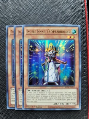 Noble Knight's Spearholder Ultra Rare BROL-EN019 1st Edition x3-image