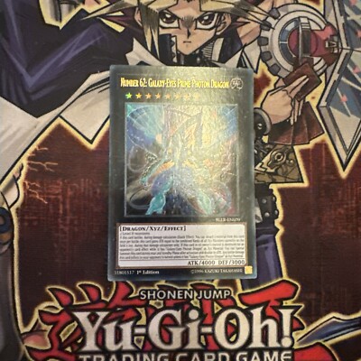 Yugioh BLLR-EN070 Number 62: Galaxy-Eyes Prime Photon Dragon Ultra Rare 1st Ed-image