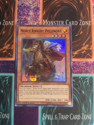 Yu-Gi-Oh! Noble Knight Pellinore CYHO-EN090 1st Edition Super Rare NM-image