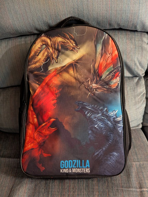 Godzilla King Of The Monsters Backpack/Godzilla, Ghidorah, Mothra, Rodan-image