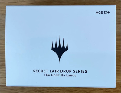 *BRAND NEW* Sealed MTG Godzilla Secret Lair Lands-image