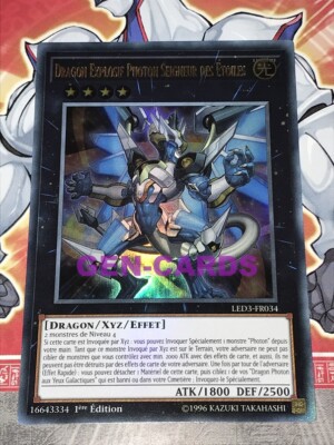 YU GI OH EXPLOSIVE DRAGON PHOTON STAR LORD LED3-FR034 Card-image