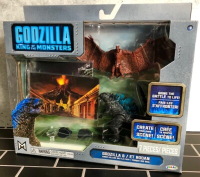 *GODZILLA KING of the MONSTERS* ET RODAN 2019 Figure SET UNUSED SEALED BOX!-image