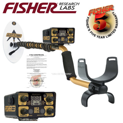 FISHER GOLDBUG ll 2 Metal Detector with 6