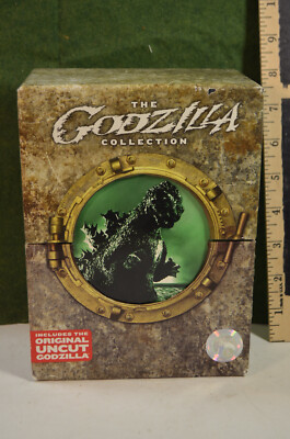 12 cd Godzilla collection, 5 of the 7 boxes still factory wrapped, other 2 new-image