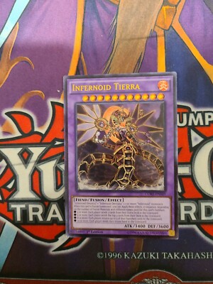 Yugioh - Infernoid Tierra Ultimate Rare CORE-EN049 1st Edition-image