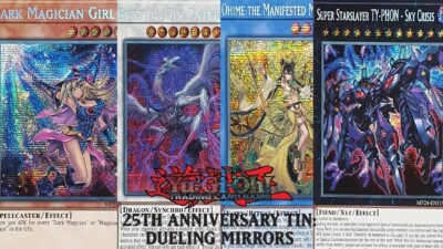 Yugioh 25th Anniversary Tin Dueling Mirrors MP24 Prismatic Secret Rare 1st MINT-image