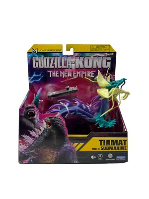 Playmates Tiamat Godzilla X Kong With Submarine Figure 2024-image