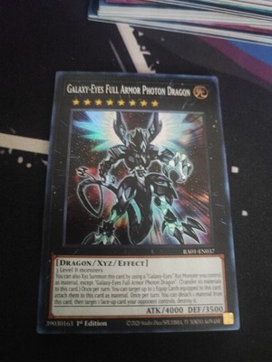 Galaxy-Eyes Full Armor Photon Dragon RA01-EN037 1st Super Rare Rarity Collection-image