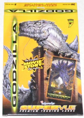 GodzillaI by Inkworks in 1998. Empty card box.-image