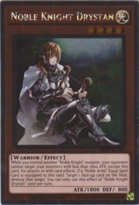 Yu-Gi-Oh! - Noble Knight Drystan  (NKRT-EN008) - Noble Knights of the Round Tabl-image