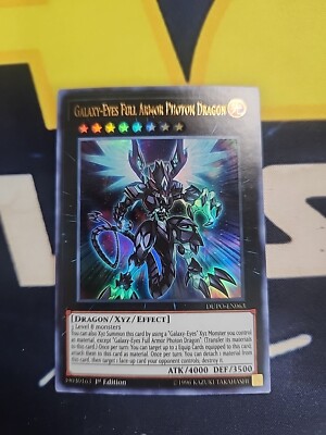 Yugioh Galaxy-Eyes Full Armor Photon Dragon DUPO-EN063 Ultra Rare 1st Ed NM-image