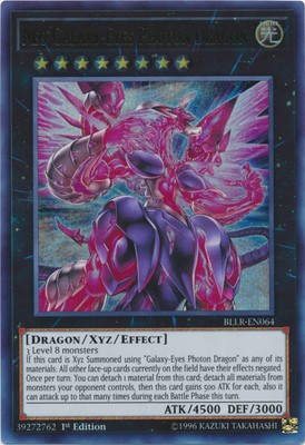 Yugioh! LP Neo Galaxy-Eyes Photon Dragon - BLLR-EN064 - Ultra Rare - 1st Edition-image