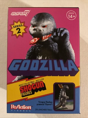 Sealed Super7 ReAction Shogun Godzilla Mystery Figure Blind Box Series 2 Collect-image