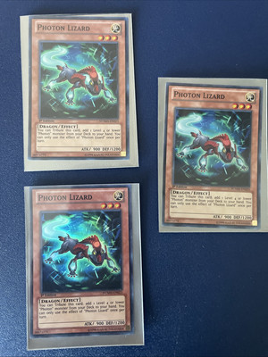 Yu Gi Oh ‘Photon Lizard’ Foil NUMH-EN023-image