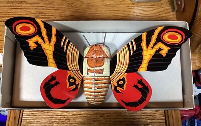 Godzilla Mothra  KAIJU WIND UP  Toy Billiken  Japan NEW In Box-image