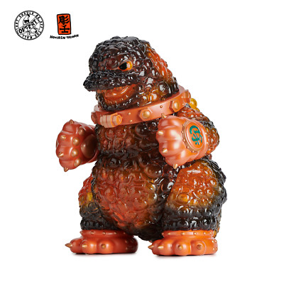 Rare Godzilla Kaiju Red Flame Hundred Cats Full Body Edition by OFFART X Horiren-image