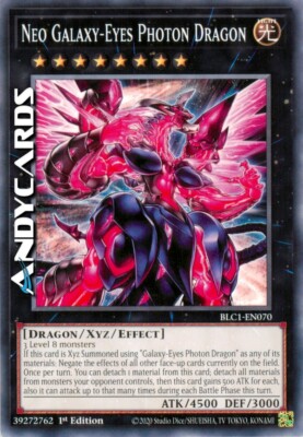 NEO GALAXY-EYES PHOTON DRAGON • Common • BLC1 EN070 • 1Ed • Yugioh! • ANDYCARDS-image