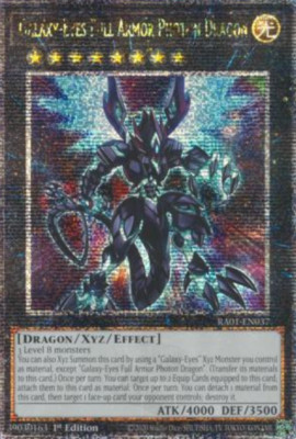 Galaxy-Eyes Full Armor Photon Dragon - RA01-EN037 - Quarter Century- Near Mint-image
