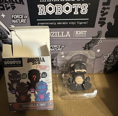 Handmade by Robots Godzilla Knits Blind Box Pink Eyes Mini-image