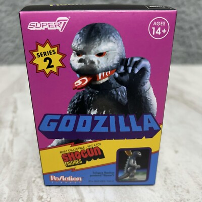 Sealed Super7 ReAction Shogun Godzilla Mystery Figure Blind Box Series 2 Collect-image