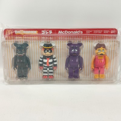 BE@RBRICK godzilla vs mcdonalds BOX NEW Mac Japan Bear Brick-image
