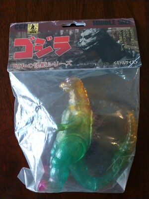 CCP MIDDLE SIZE TROPICAL CLEAR GODZILLA 1964 MOTHRA TAIL ATTACK USA SELLER MIB-image