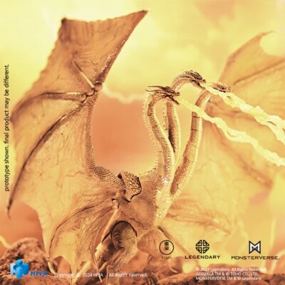 Hiya Toys Godzilla King of Monsters King Ghidorah w Gravity Beam New-image