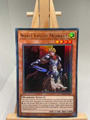 Noble Knight Medraut - Ultra Rare 1st Edition BLRR-EN071 - NM - YuGiOh-image
