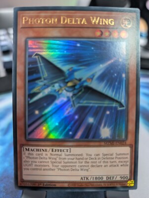 YuGiOh! Photon Delta Wing MZMI-EN024 Ultra Rare 1st Ed-image
