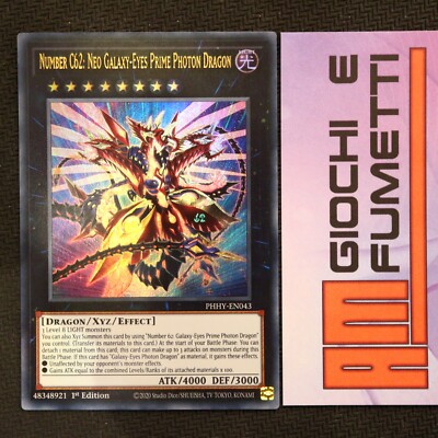 NUMBER C62: NEO GALAXY-EYES PRIME PHOTON DRAGON in English Rare ULTRA yu-gi-oh!-image
