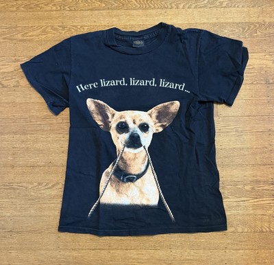Vintage Godzilla Taco Bell chihuahua promo shirt i think i need a bigger box M-image