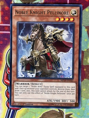 Yugioh Noble Knight Pellinore MP19-EN143 Single-image