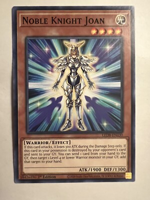 Noble Knight Joan | Yugioh! Synchro Storm LED8-EN030 Common 1st Edition NM/M-image
