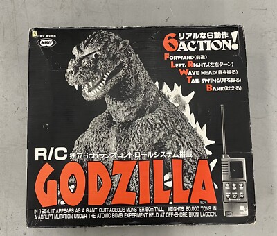 Godzilla (1954) Remote Control R/C 6 Action Figure Tokyo Marui *U.S. Seller*-image