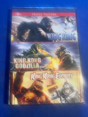 King Kong / King Kong vs Godzilla/King Kong Escapes (DVD)……BRAND NEW & SEALED!-image