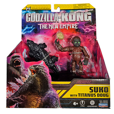 Godzilla x Kong The New Empire Suko With Titanus Doug Figure Set 11B-image