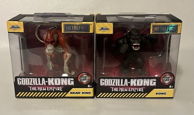 JADA Godzilla X Kong The New Empire Metalfigs Lot Of Two Figures Kong and Skar -image