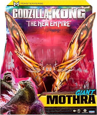 Monsterverse Godzilla x Kong: The New Empire 11 Inch Mothra Figure New Gift 4+-image