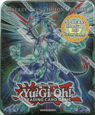 Yu-Gi-Oh! Galaxy-Eyes Photon Dragon Tin Limited Edition (CT08) New & Sealed-image