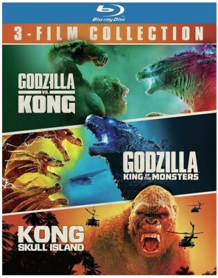 Godzilla / Godzilla King of the Monsters / Kong Skull Island Blu-ray  NEW-image