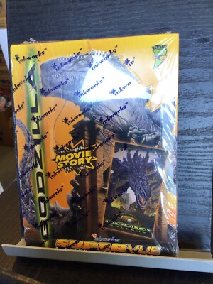 GODZILLA SUPERVUE TRADING CARD COLLECTOR BOX SEALED INKWORKS 1998-image