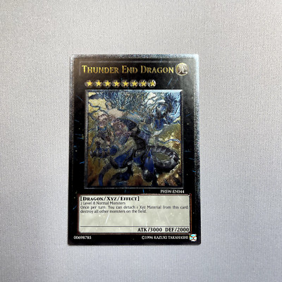 Yu-Gi-Oh! Thunder End Dragon PHSW-EN044 1st Ed Ultimate Rare NM-image