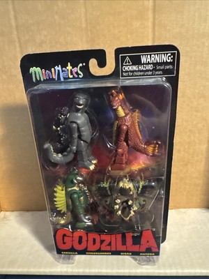 GODZILLA MINIMATES SET - Godzilla, Mothra, Gigan, titanosaurus - GREAT CONDITION-image