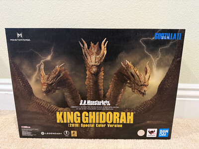 S.H. Monsterarts Godzilla King of the Monsters Ghidorah Special Color New Sealed-image
