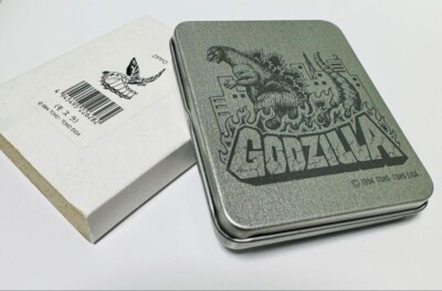 Vintage Zippo Lighter 1994 Godzilla&Mothra Collector's Edition with Original Box-image