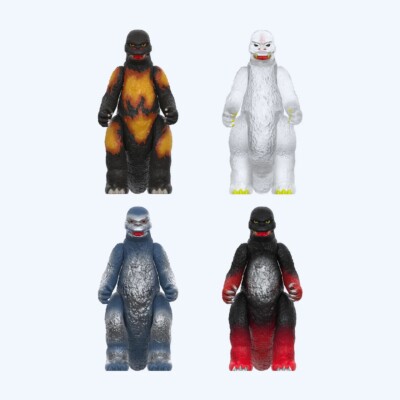 Godzilla ReAction Mystery Blind Box Figures Super7 Series 2 Full Set-image